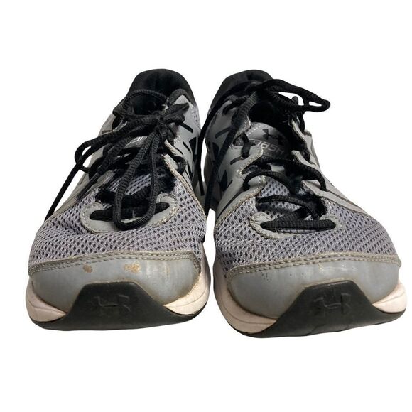 UNDER ARMOUR,Men’s Athletic Shoes, Size 7.5, gray&white, lace up, - Picture 12 of 14